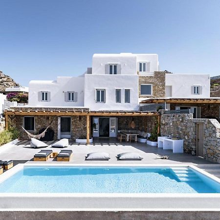 Villa Agapi, 2 Min Walk To The Beach & Heated Pool, By Red Windmill Villas Kalafatis Dış mekan fotoğraf