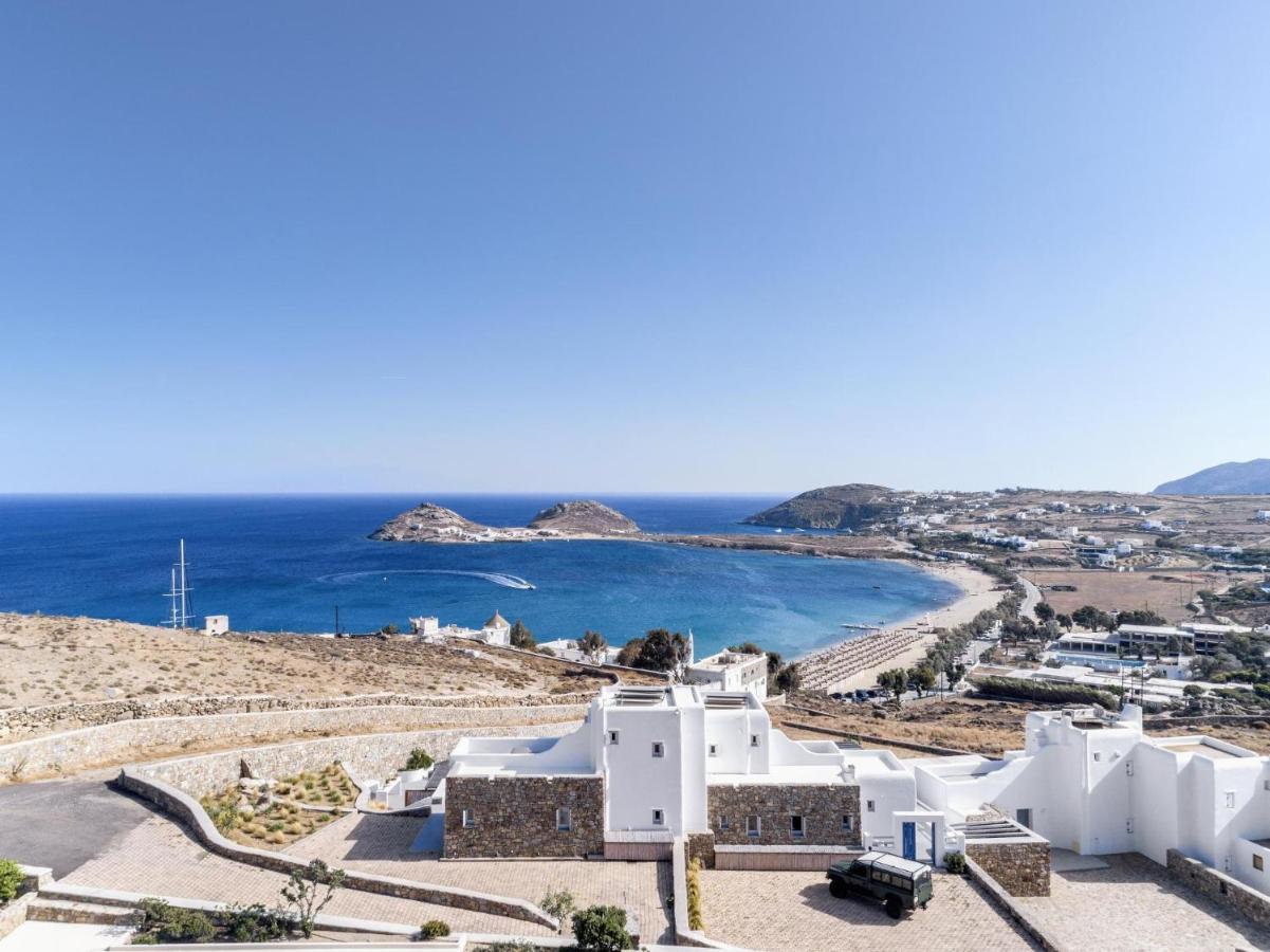 Villa Agapi, 2 Min Walk To The Beach & Heated Pool, By Red Windmill Villas Kalafatis Dış mekan fotoğraf