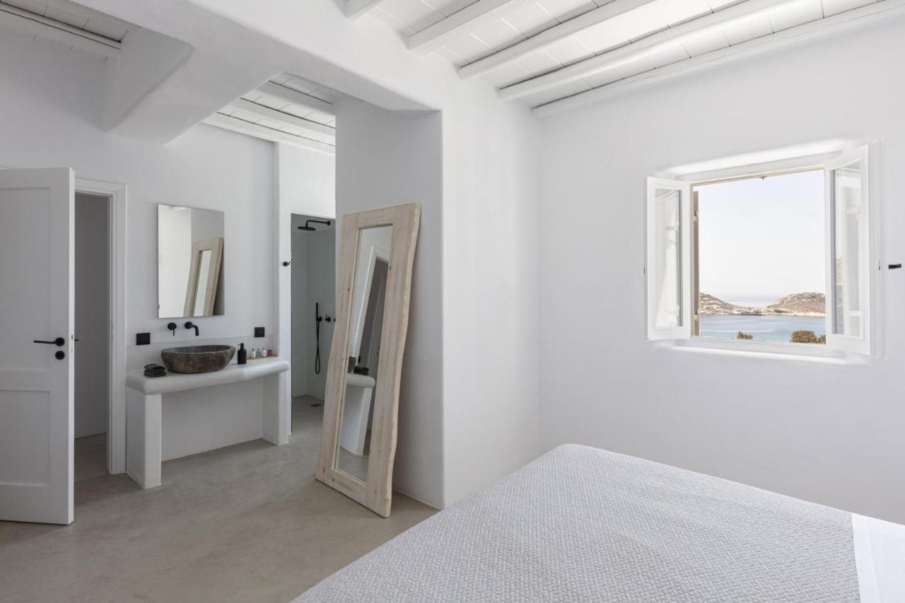 Villa Agapi, 2 Min Walk To The Beach & Heated Pool, By Red Windmill Villas Kalafatis Dış mekan fotoğraf