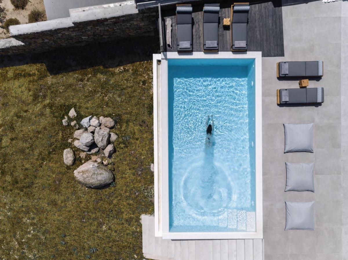 Villa Agapi, 2 Min Walk To The Beach & Heated Pool, By Red Windmill Villas Kalafatis Dış mekan fotoğraf